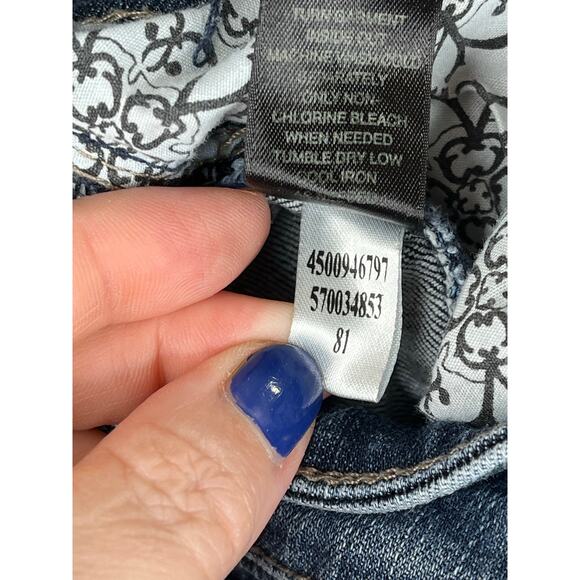 White House Black Market Blanc Bootcut jeans, size 10R - Picture 6 of 13